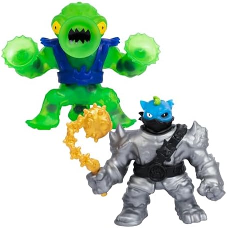 Goo Jit Zu - S10 Amaldiçoado Goo Sea Pantaro Vs Squidor [FIGURKA]