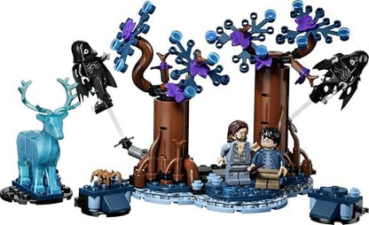 LEGO Harry Potter Floresta Proibida: Expecto Patronum - Modelo com 2 Dementadores, Cervo e 2 Minifiguras, incluindo Sirius Black - Presente para meninas, meninos e fãs a partir de 7 anos - 76475