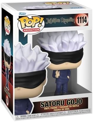 Funko POP! Animation: Jujutsu Kaisen - Satoru Gojo - Figura Colecionável de Vinil - Ideia de Presente - Produto Oficial - Brinquedos para Crianças e Adultos - Fãs de Anime - Figura para Colecionadores e Exibição