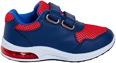 Tênis de corrida esportivos com luzes piscantes do Homem-Aranha e seus Incríveis Amigos