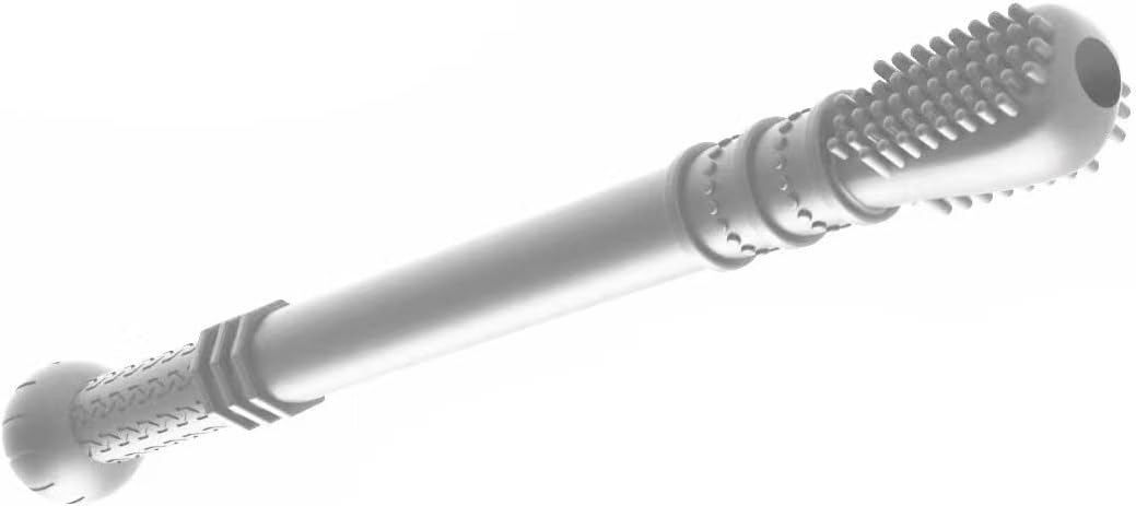 PandaEar Mordedores de silicone para bebês, pacote com 6 unidades | Mordedores macios para aliviar a dentição, com 2 escovas de limpeza, para bebês de 0 a 3, 3 a 6 e 6 a 12 meses