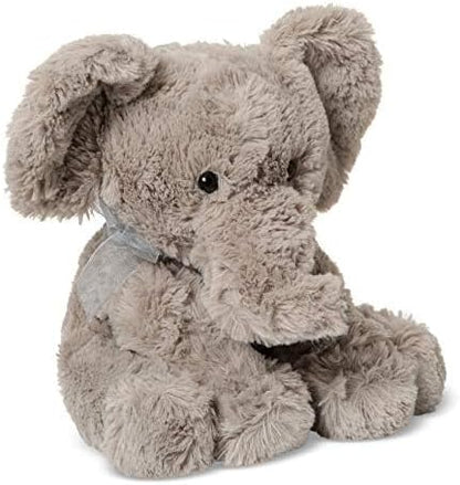 Baby Box Shop - Elefante de pelúcia, urso de pelúcia cinza - ideal para batizados, aniversários ou presentes de bebê, brinquedos de pelúcia para crianças