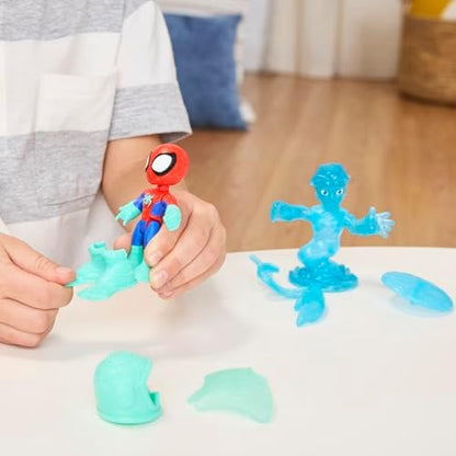 Homem-Aranha e seus Incríveis Amigos Marvel Teias de Água Aranha e Homem-Hídrico Brinquedos