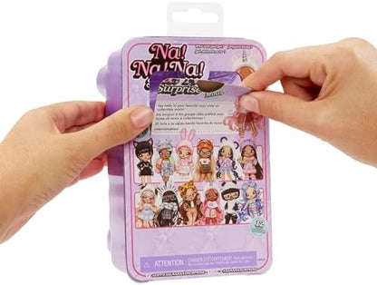 Na Na Na Surprise Minis Série 3-10 cm Boneca Fashion - Embalagem Misteriosa com Surpresa de Confete - Inclui 1 Boneca, Roupa e Sapatos - Articulada - Brinquedo Infantil - Ideal para Crianças a partir de 4 Anos