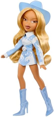 Bratz Sassy Stampede Yasmin – Boneca Fashion Colecionável – Boneca em Estilo Cowgirl (Western) com Roupa e Acessórios