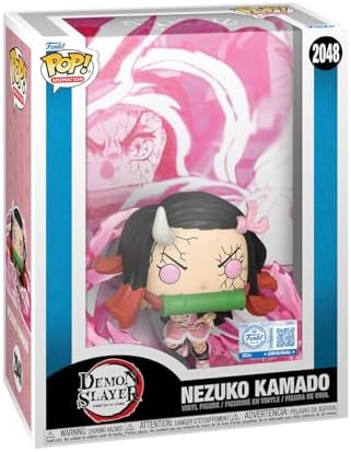 Funko Pop! Capa do Jogo: Demon Slayer - Nezuko - Figura Colecionável de Vinil - Ideia de Presente - Produto Oficial - Brinquedos para Crianças e Adultos - Fãs de Anime - Figura para Colecionadores e Exibição