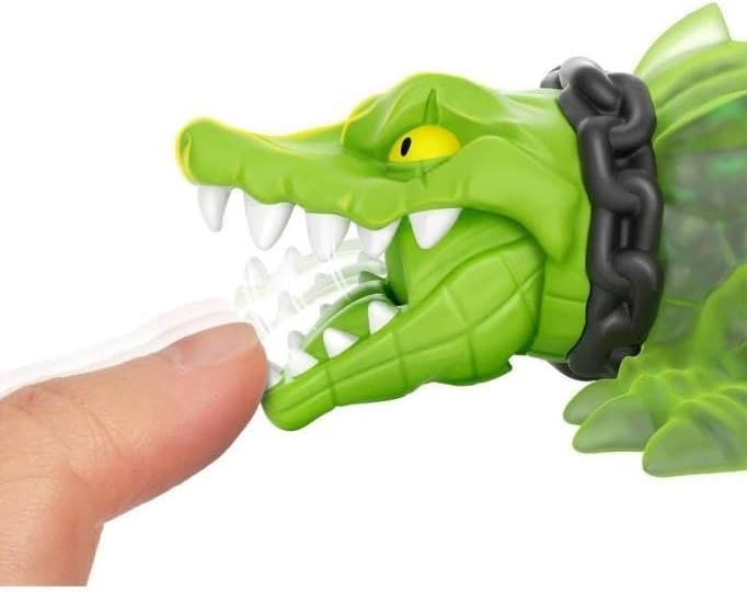 Heróis de Goo Jit Zu Goo Shifters Primal Rock Jaw Primal Hero Pack, Brinquedo super elástico e super macio, cheio de gosma, com uma transformação de gosma única.