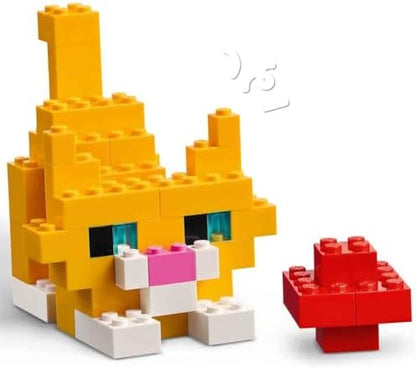 LEGO Conjunto Classic de Peças Criativas Coloridas - Brinquedo para Desenvolvimento da Coordenação Motora Fina - Construa Animais, Figuras de Dinossauros e Veículos, incluindo Avião e Carro Presente de Aniversário para Meninos e Meninas a partir de 5 Anos