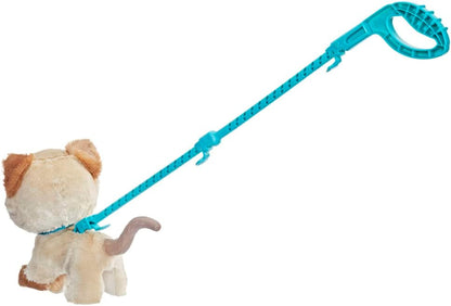 FurReal friends Walkalots Large Racker Gato de Juguete Interactivo para Caminar con Sonidos y Reacciones para niños de 4 años