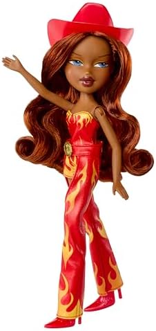 Bratz Sassy Stampede Sasha – Boneca Fashion Colecionável – Boneca em Estilo Cowgirl (Western) com Roupa e Acessórios