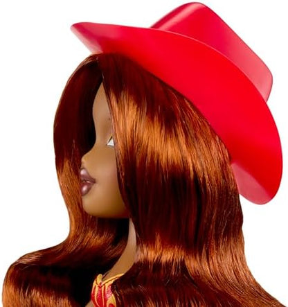 Bratz Sassy Stampede Sasha – Boneca Fashion Colecionável – Boneca em Estilo Cowgirl (Western) com Roupa e Acessórios