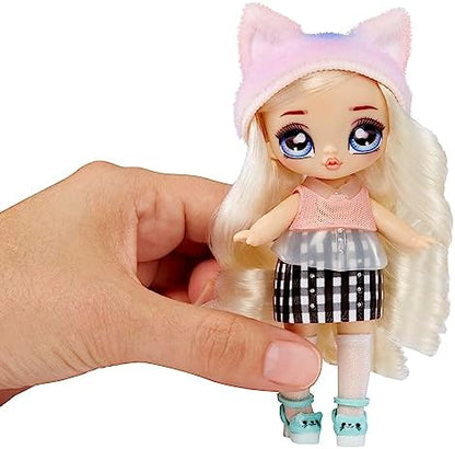Na Na Na Surprise Minis Série 2 - Boneca Fashion de 10 cm - Embalagem Misteriosa com Confete Surpresa - Inclui Boneca Articulada, Roupa e Sapatos - Ótimo Presente para Crianças - Para Meninas e Meninos a partir de 4 Anos