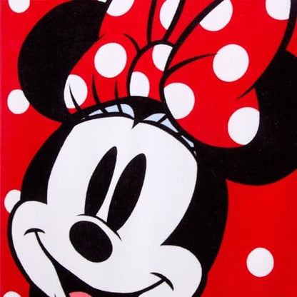 Toalha de praia oficial da Disney Store, estampa do Mickey Mouse em todas as cores, algodão macio, secagem rápida, ideal para piscina e banho infantil, 150 cm de altura x 74 cm de largura.
