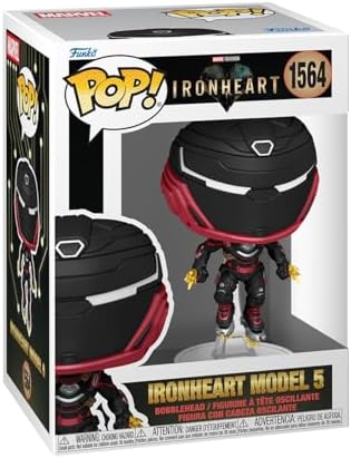 Funko Pop! Vinyl: Ironheart - Ironheart Modelo 5 - Figura Colecionável de Vinil - Ideia de Presente - Produto Oficial - Brinquedos para Crianças e Adultos - Fãs de Filmes - Figura para Colecionadores e Exibição