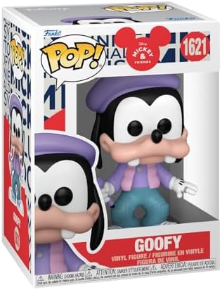 Funko Pop! Disney: Mickey e Amigos - Pateta - Figura Colecionável de Vinil - Ideia de Presente - Produto Oficial - Brinquedos para Crianças e Adultos - Fãs de Desenhos Animados