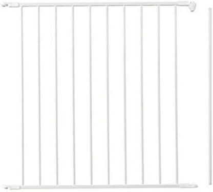 BabyDan Panel de extensión de 33 cm para puerta de seguridad y separador de ambientes BabyDan FLEX, negro