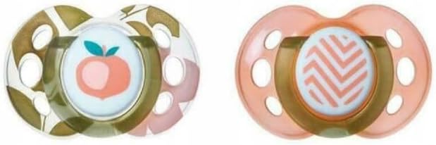 Tommee Tippee Moda | Design ortodôntico simétrico e tetina de silicone reversível e sem BPA - aceitação garantida | para bebê