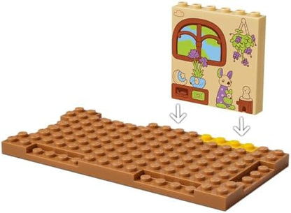 LEGO Escola Bluey com Rusty e Bluey - Brinquedo Educativo com Cozinha, Café, 2 Minifiguras e Acessórios de Comida de Brinquedo - Conjunto Montessori - Presente de Aniversário para Meninas e Meninos a partir de 4 Anos - 11221