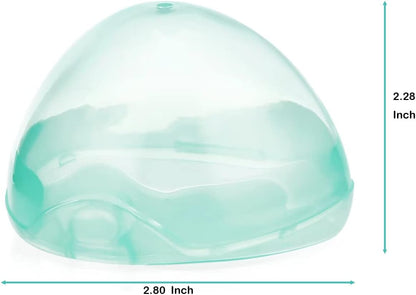 PandaEar Estojo Porta-Chupeta | Pacote com 4 Estojos para Chupeta, Capas Protetoras e Acessórios Universais para Viagem | Livre de BPA