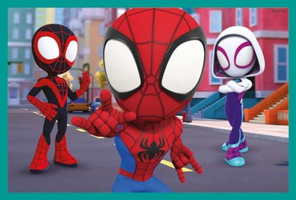 Clementoni 40661 Marvel Homem-Aranha e Seus Incríveis Amigos Quebra-cabeça de 6 peças - Cubo Infantil 2-4 Anos, Desenho Animado, Presente para Meninos/Meninas, Quebra-cabeça para Crianças, Fabricado na Itália, Multicolorido
