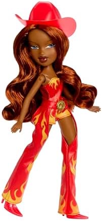Bratz Sassy Stampede Sasha – Boneca Fashion Colecionável – Boneca em Estilo Cowgirl (Western) com Roupa e Acessórios