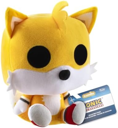 Funko Pop! Pelúcia: Sonic The Hedgehog - Miles "Tails" Prower - Brinquedo de Pelúcia Colecionável - Ideia de Presente de Aniversário - Produto Oficial - Pelúcia para Crianças e Adultos