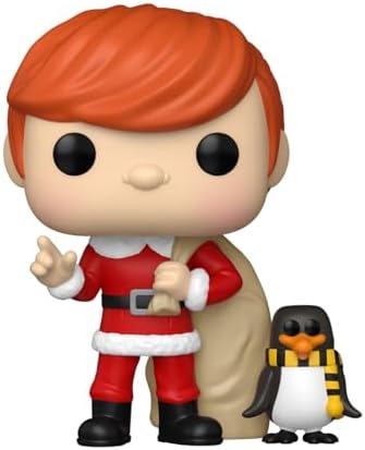 Funko Pop! & Buddy: Papai Noel Está Chegando à Cidade - Kris com Topper - Figura Colecionável de Vinil - Ideia de Presente - Produto Oficial - Brinquedos para Crianças e Adultos - Fãs do Natal