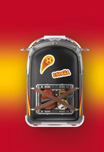 PLAYMOBIL | Volkswagen | Volkswagen T1 Camper Edição ESP | Icônica van retrô com equipamentos esportivos, bagageiro de teto e cartela de adesivos | Para crianças a partir de 4 anos | 72314