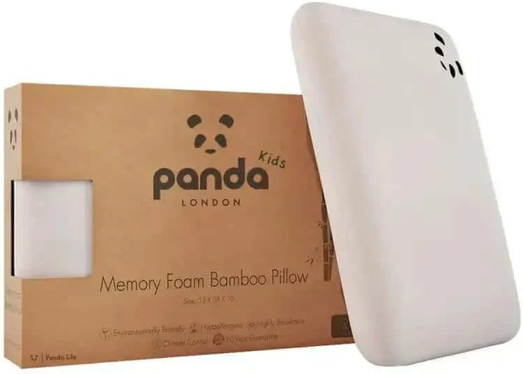 Panda London Travesseiro com Capa de Bambu – Suporte Médio-Firme