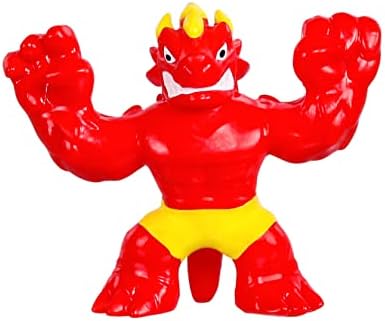 Heróis de Goo Jit Zu Minis, Pacote Mega com 10 Miniaturas. Estique, aperte e batalhe com 10 miniaturas em um único pacote!