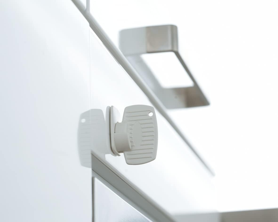 BabyDan Juego de cajones y armarios magnéticos, 1 cerradura y 1 llave