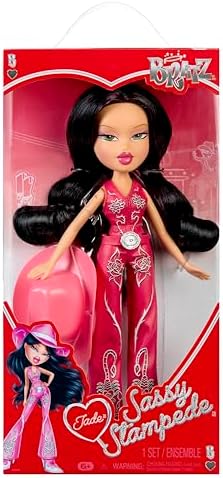 Bratz Sassy Stampede Jade – Boneca Fashion Colecionável – Boneca em Estilo Cowgirl (Western) com Roupa e Acessórios