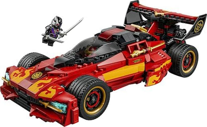 LEGO NINJAGO X-1 Ninja Charger 15º Aniversário - Kit de Modelo de Carro de Corrida com Moto de Brinquedo e 3 Minifiguras, incluindo Kai - Presente Nostálgico para Meninos a partir de 14 Anos e Fãs Adultos - 71867