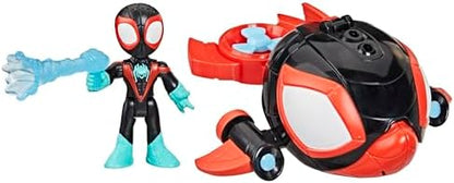 Homem-Aranha e seus Incríveis Amigos Marvel Water-Webs Dolphin Spin Submarine Toy, Black