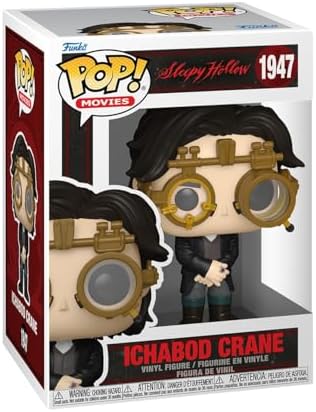 Funko Pop! Filmes: Sleepy Hollow – Ichabod Crane - Sleepy Hollow (1999) - Figura de Vinil Colecionável - Ideia de Presente - Produto Oficial - Brinquedos para Crianças e Adultos - Fãs de Terror