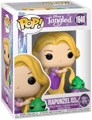 Funko Pop! & Buddy Disney: Enrolados - Rapunzel e Pascal - Figura Colecionável de Vinil - Ideia de Presente - Produto Oficial - Brinquedos para Crianças e Adultos - Fãs de Desenhos Animados - Figura para Colecionadores e Exibição