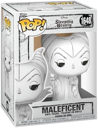 Funko Pop! Disney: Esboço - Malévola - Figura Colecionável de Vinil - Ideia de Presente - Produto Oficial - Brinquedos para Crianças e Adultos - Fãs de Desenhos Animados - Figura para Colecionadores e Exibição