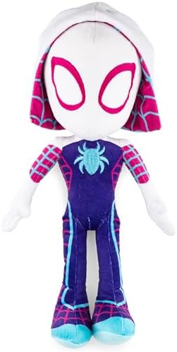 Conjunto de pelúcia infantil Jay Franco Marvel Spidey & His Amazing Friends Ghost Spider Gwen Mini Pillow Buddy e cobertor macio de 130 x 150 cm - Conjunto de 2 peças super macio para aconchegar as crianças