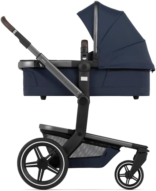 Joolz Day+ - Carrinho de bebê 3 em 1 - Carrinho de bebê para criança - Design inteligente - Fácil uso com uma mão - Passeio mais confortável - Luzes integradas - Azul marinho