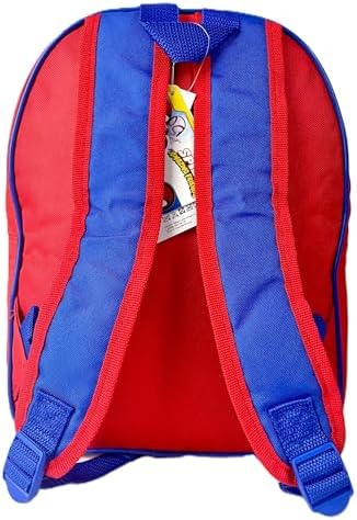 Mochila infantil do Homem-Aranha e seus amigos para meninos e meninas, ideal para escola, viagens e para levar o lanche.