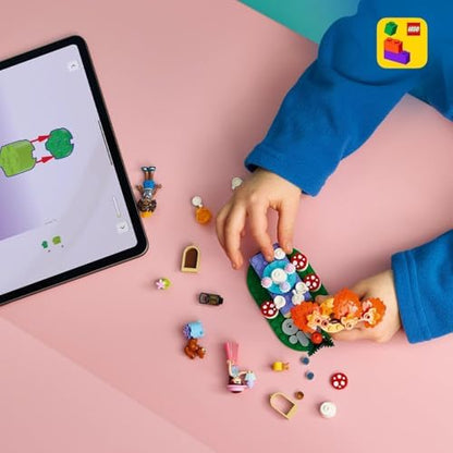 LEGO Friends Festa do Chá na Floresta - Conjunto de Interpretação de Papéis com 2 Mini Bonecas, 3 Figuras de Animais e Acessórios de Comida de Brinquedo - Ideia de Presente de Aniversário para Meninas a partir de 6 Anos - 42690