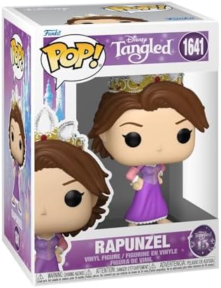 Funko Pop! Disney: Enrolados - Rapunzel - Figura Colecionável de Vinil - Ideia de Presente - Produto Oficial - Brinquedos para Crianças e Adultos - Fãs de Desenhos Animados - Figura para Colecionadores e Exibição