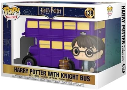 Funko Pop! Ride Super Deluxe: Harry Potter - Nôitibus Andante - Figura de Vinil Colecionável - Ideia de Presente - Produto Oficial - Brinquedos para Crianças e Adultos - Fãs de Filmes - Figura para Colecionadores e Exibição