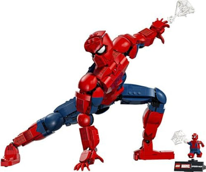 LEGO|Marvel Figura de Ação do Homem-Aranha - Brinquedo de Super-Herói com Minifigura Colecionável para Decoração de Quarto - Presente para Meninos a partir de 12 Anos e Fãs Adolescentes de Filmes - 76346