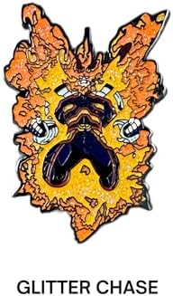 Loungefly - My Hero Academia (MHA) - Broche de Esmalte - Compra Surpresa - 1 de 6 para Colecionar - Estilos Variados - My Hero Academia - Broches de Esmalte em Caixa Surpresa - Broche Colecionável Fofo - para Mochilas e Bolsas
