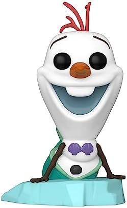 Funko POP! Disney: Frozen - Olaf como Ariel - Exclusivo da Amazon - Figura de Vinil Colecionável - Ideia de Presente - Produto Oficial - Brinquedos para Crianças e Adultos - Fãs de Filmes - Figura para Colecionadores