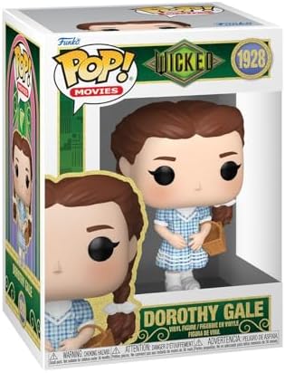 Funko POP! Filmes: Wicked: Para o Bem - Dorothy Gale - Wicked - Figura de Vinil Colecionável - Ideia de Presente - Produto Oficial - Brinquedos para Crianças e Adultos - Fãs de Filmes - Figura para Colecionadores