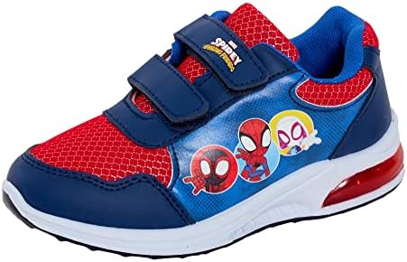 Tênis de corrida esportivos com luzes piscantes do Homem-Aranha e seus Incríveis Amigos