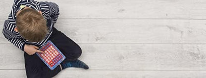 LEXIBOOK, Homem-Aranha e Seus Incríveis Amigos, Tablet Educativo Bilíngue, Brinquedo para aprender o alfabeto, números, palavras, ortografia e música, Inglês/Alemão, Azul/Vermelho, JCPAD002SPi3