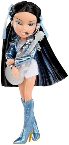 Bratz Pop Starz Jade - Boneca Fashion com Pingente Colecionável, Roupa e Acessórios Musicais